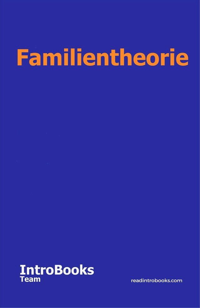  Familientheorie(Kobo/電子書)