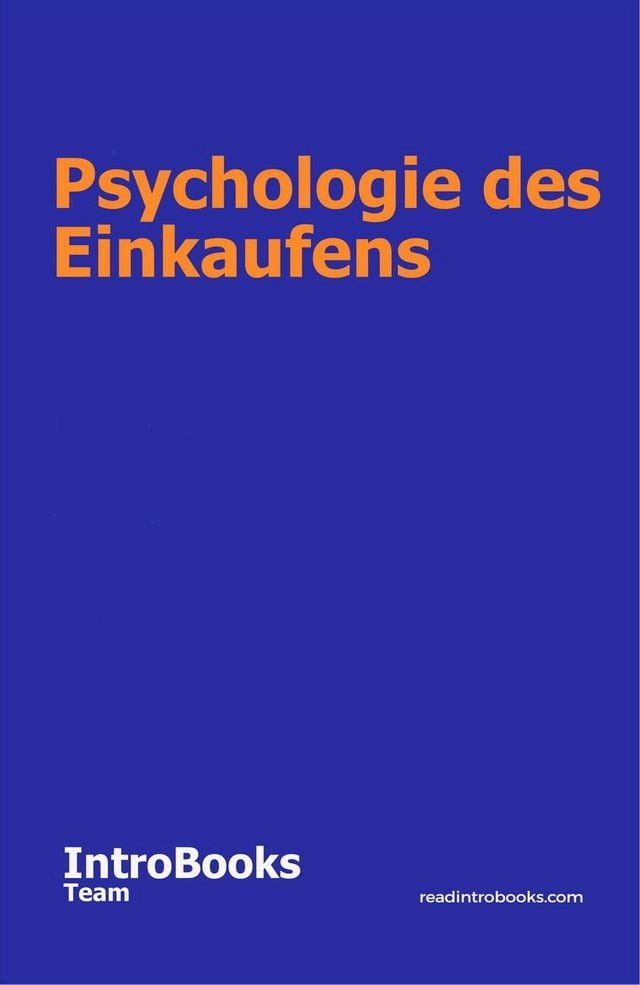  Psychologie des Einkaufens(Kobo/電子書)