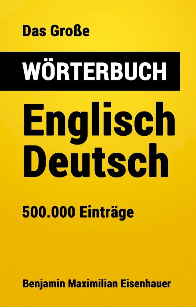  Das Große Wörterbuch Englisch - Deutsch(Kobo/電子書)