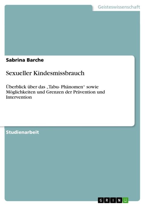 Sexueller Kindesmissbrauch(Kobo/電子書)