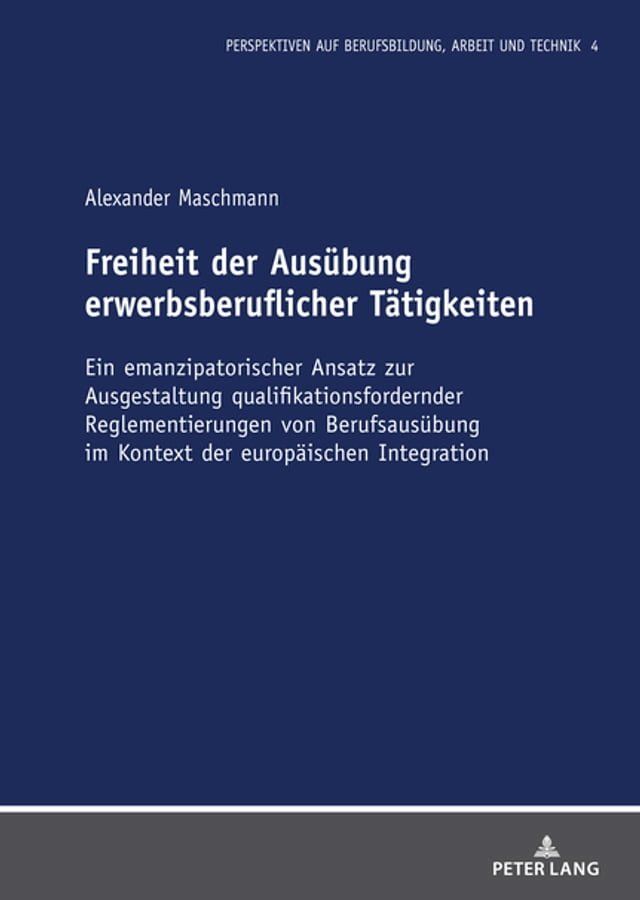  Freiheit der Ausuebung erwerbsberuflicher Taetigkeiten(Kobo/電子書)