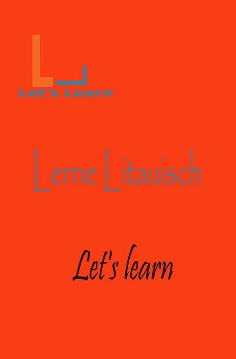 Let's Learn _ Lerne Litauisch(Kobo/電子書)