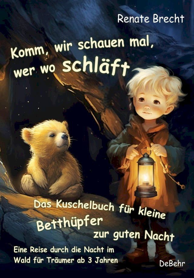  Komm, wir schauen mal, wer wo schläft - Das Kuschelbuch für kleine Betthüpfer zur guten Nacht - Eine Reise durch die Nacht im Wald für Träumer ab 3 Jahren(Kobo/電子書)