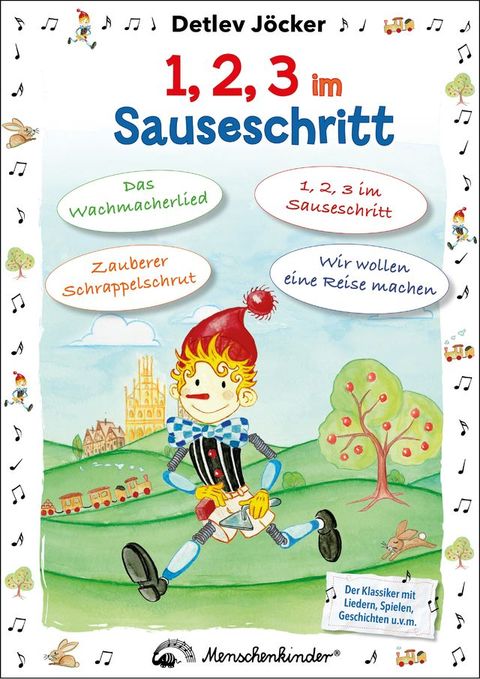 Detlev Jöcker: 1, 2, 3 im Sauseschritt (ab 0-7 Jahren)(Kobo/電子書)