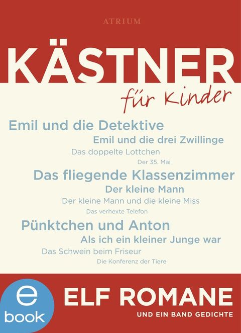 K&auml;stner f&uuml;r Kinder(Kobo/電子書)