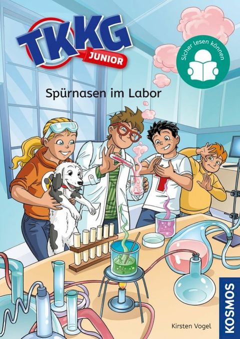 TKKG Junior, 3, Spürnasen im Labor