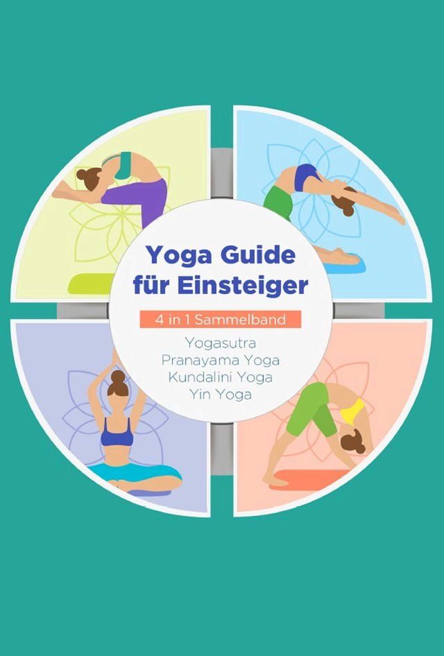  Yoga Guide für Einsteiger - 4 in 1 Sammelband: Yogasutra  Yin Yoga  Pranayama Yoga  Kundalini Yoga(Kobo/電子書)