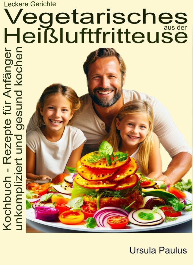  Leckere Gerichte, vegetarisches aus der Hei&szlig;luftfritteuse, Kochbuch - Rezepte f&uuml;r Anf&auml;nger(Kobo/電子書)