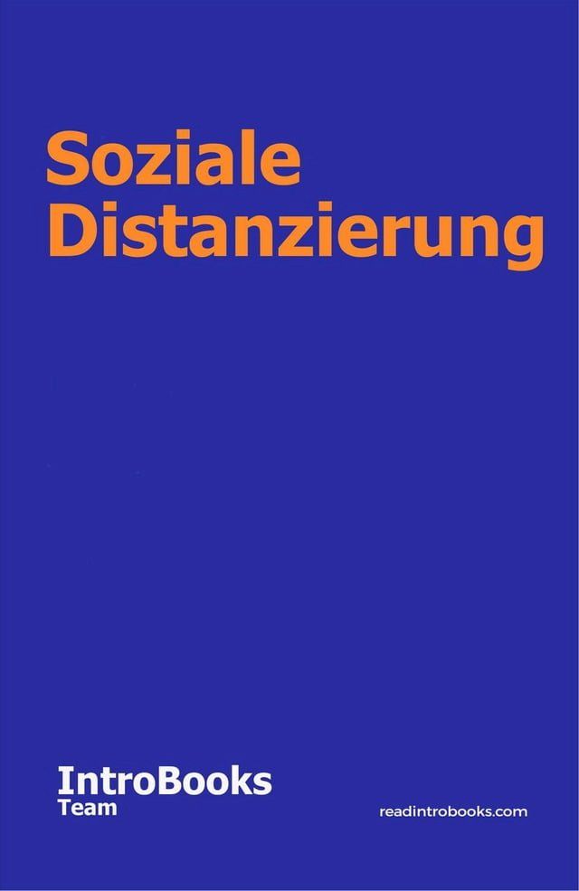  Soziale Distanzierung(Kobo/電子書)