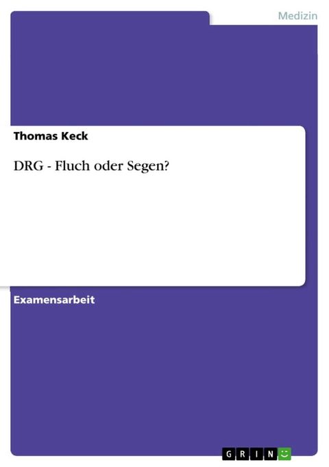 DRG - Fluch oder Segen?(Kobo/電子書)