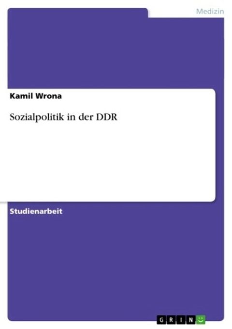 Sozialpolitik in der DDR(Kobo/電子書)