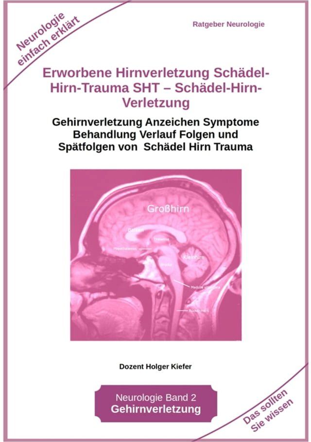  Erworbene Hirnverletzung Schädel-Hirn-Trauma SHT – Schädel-Hirn-Verletzung - Rehabilitation - für Patienten, Angehörige, medizinisches Personal(Kobo/電子書)