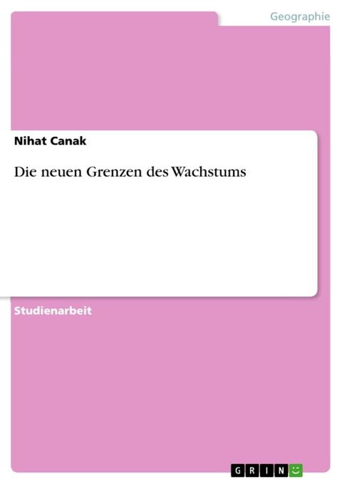 Die neuen Grenzen des Wachstums(Kobo/電子書)