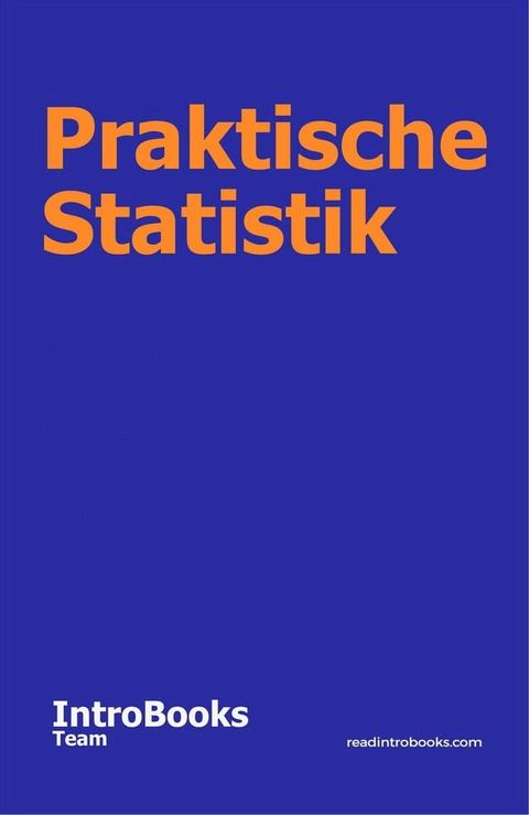 Praktische Statistik(Kobo/電子書)