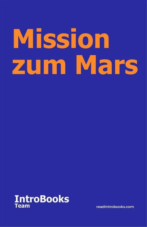 Mission zum Mars(Kobo/電子書)