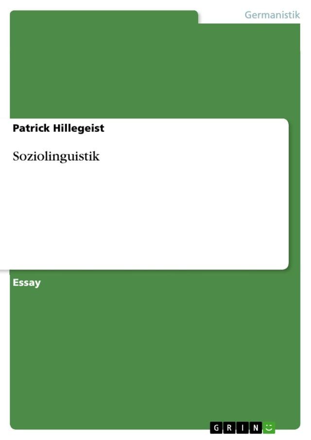  Soziolinguistik(Kobo/電子書)