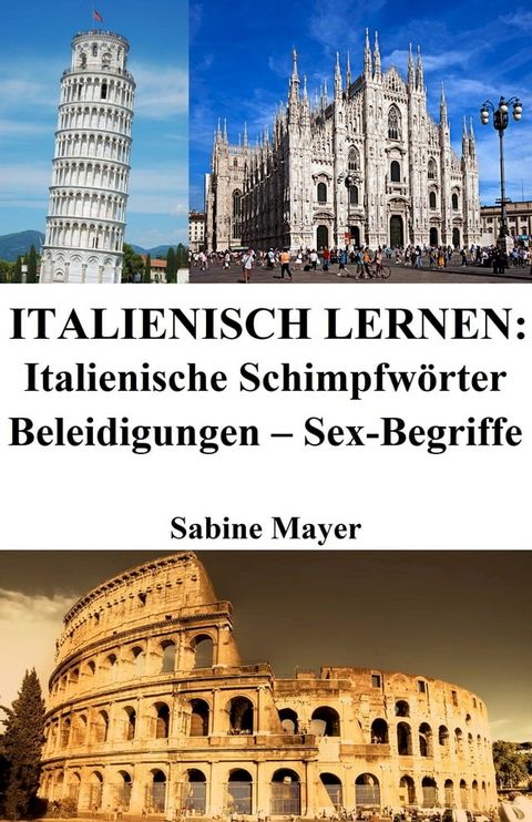 Italienisch lernen: italienische Schimpfwörter ‒ Beleidigungen ‒ Sex-Begriffe(Kobo/電子書)