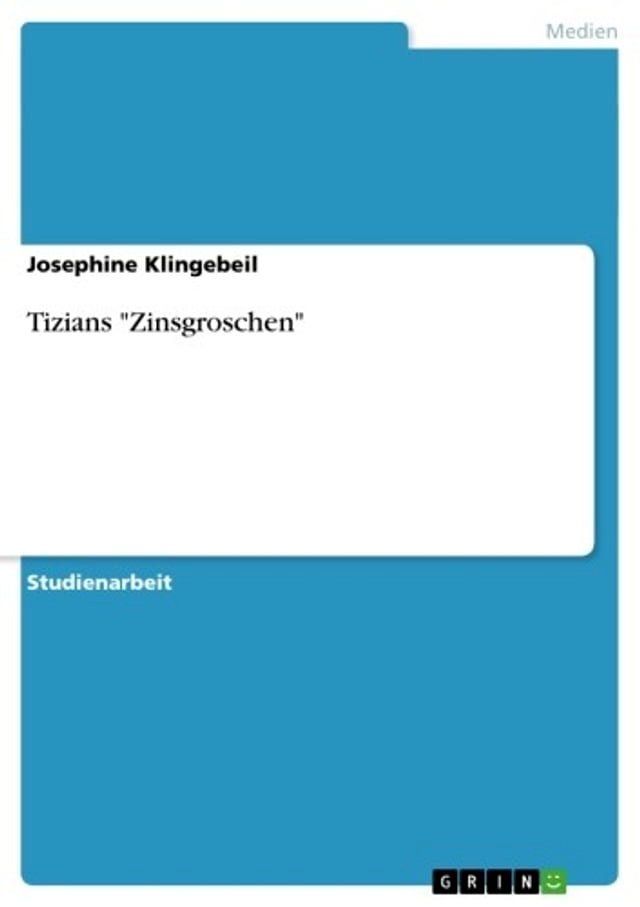  Tizians 'Zinsgroschen'(Kobo/電子書)