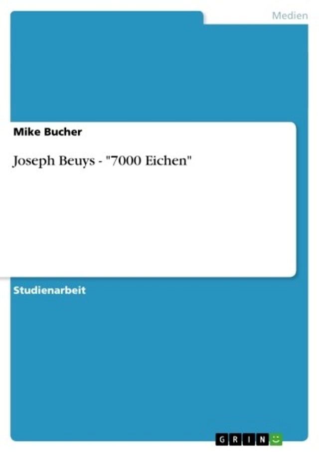  Joseph Beuys - '7000 Eichen'(Kobo/電子書)