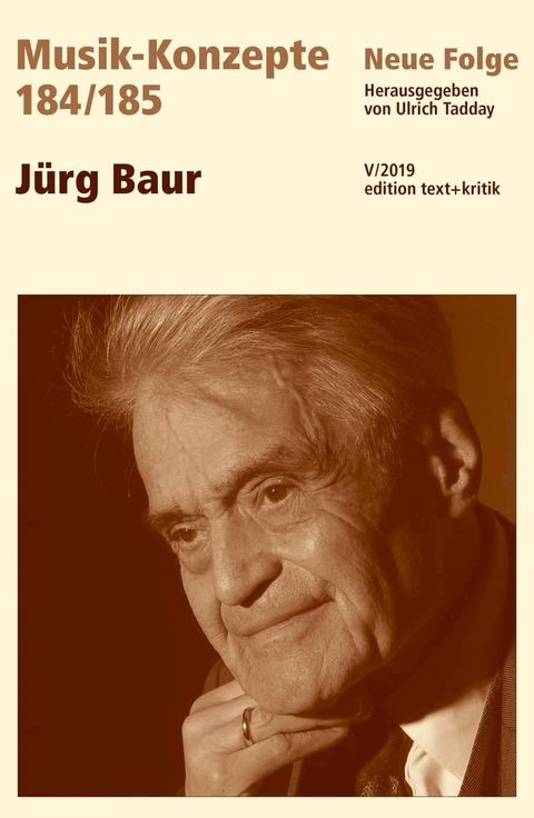 MUSIK-KONZEPTE 184/185: J&uuml;rg Baur(Kobo/電子書)