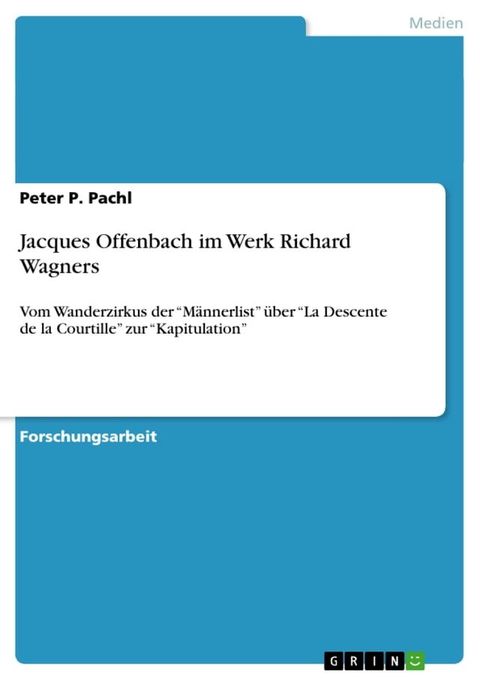 Jacques Offenbach im Werk Richard Wagners(Kobo/電子書)