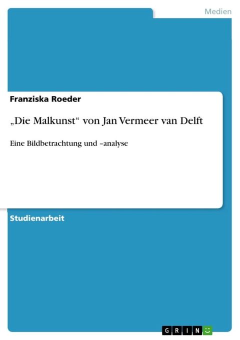 'Die Malkunst' von Jan Vermeer van Delft(Kobo/電子書)