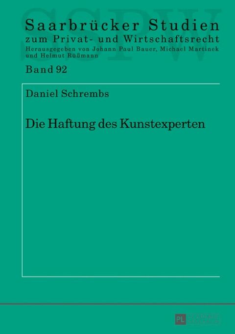 Die Haftung des Kunstexperten(Kobo/電子書)