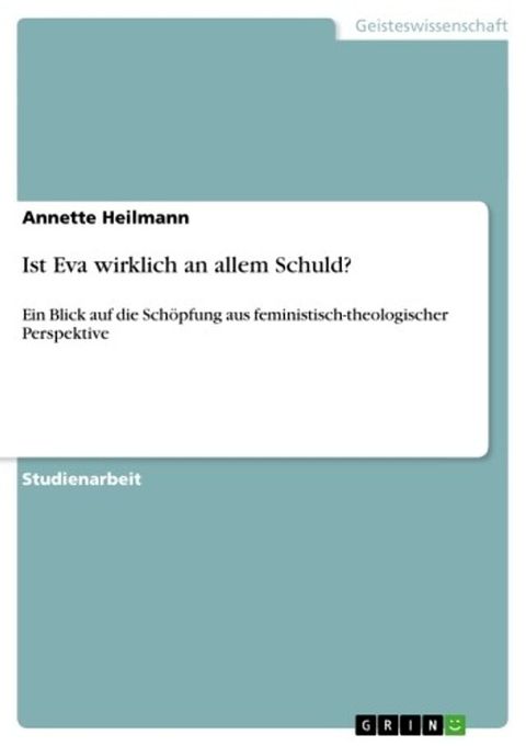 Ist Eva wirklich an allem Schuld?(Kobo/電子書)