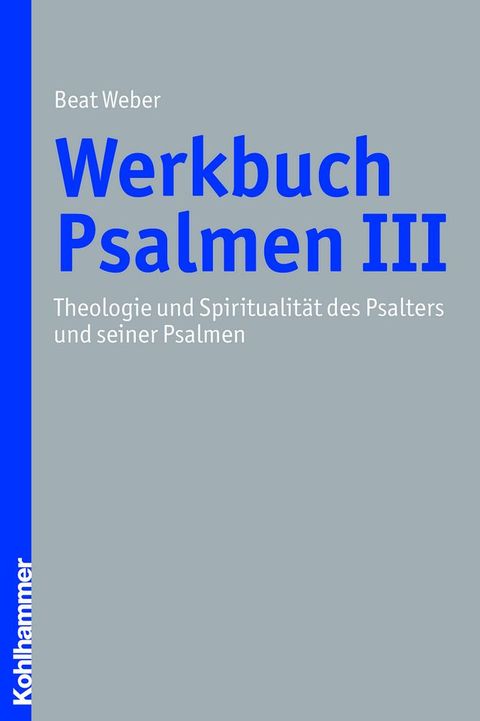 Werkbuch Psalmen III(Kobo/電子書)