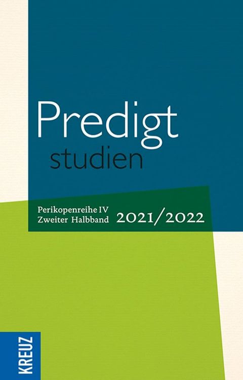 Predigtstudien 2021/2022 - 2. Halbband(Kobo/電子書)