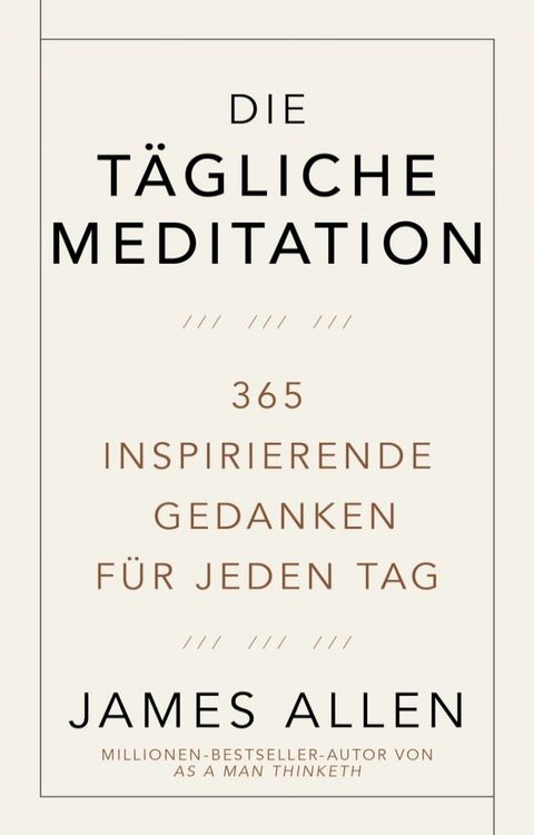 Die t&auml;gliche Meditation(Kobo/電子書)