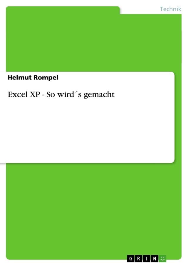  Excel XP - So wird&acute;s gemacht(Kobo/電子書)