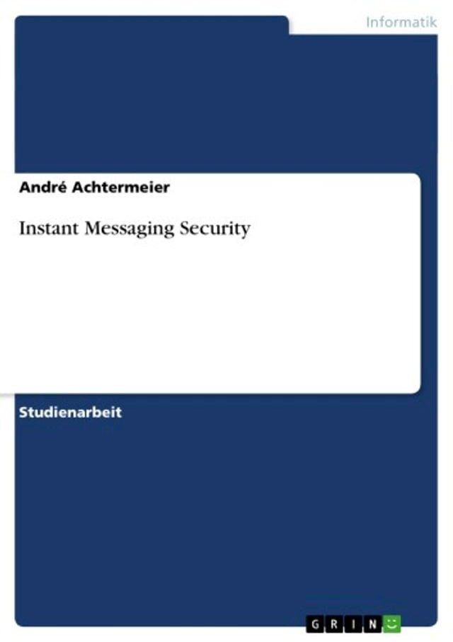  Instant Messaging Security(Kobo/電子書)