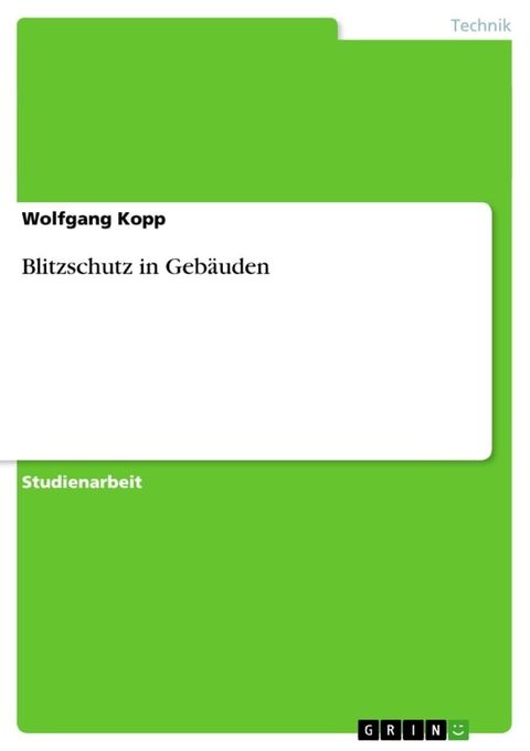 Blitzschutz in Gebäuden(Kobo/電子書)