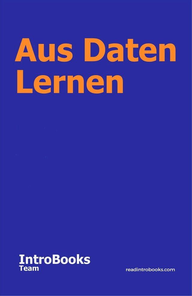  Aus Daten Lernen(Kobo/電子書)