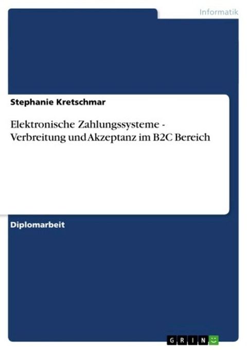 Elektronische Zahlungssysteme - Verbreitung und Akzeptanz im B2C Bereich(Kobo/電子書)