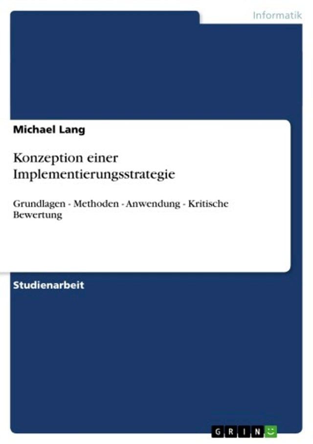  Konzeption einer Implementierungsstrategie(Kobo/電子書)