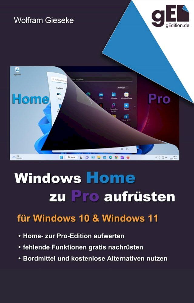  Windows Home zu Pro aufr&uuml;sten(Kobo/電子書)