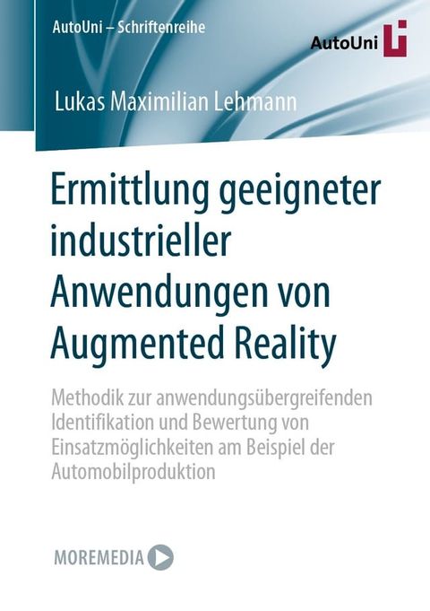 Ermittlung geeigneter industrieller Anwendungen von Augmented Reality(Kobo/電子書)