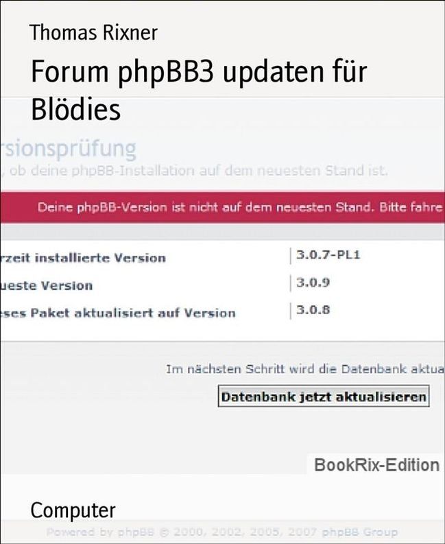  Forum phpBB3 updaten f&uuml;r Bl&ouml;dies(Kobo/電子書)