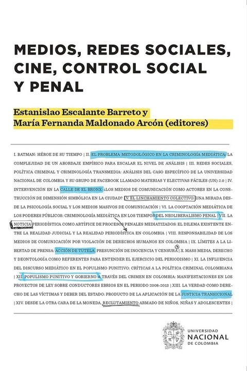 Medios, redes sociales, cine, control social y penal(Kobo/電子書)