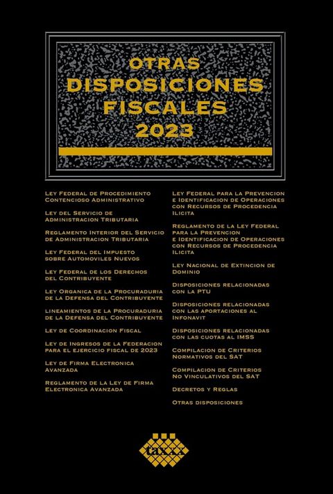 Otras disposiciones fiscales 2023(Kobo/電子書)