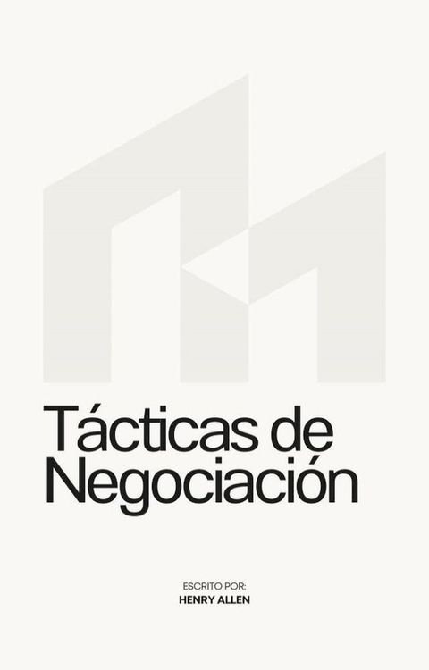 Tácticas de Negociación