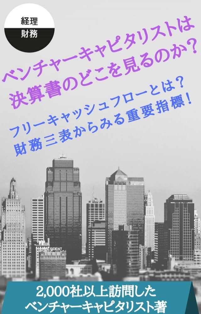  【VCの視点！】ベンチャーキャピタリストは決算書のどこを見るのか？(Kobo/電子書)