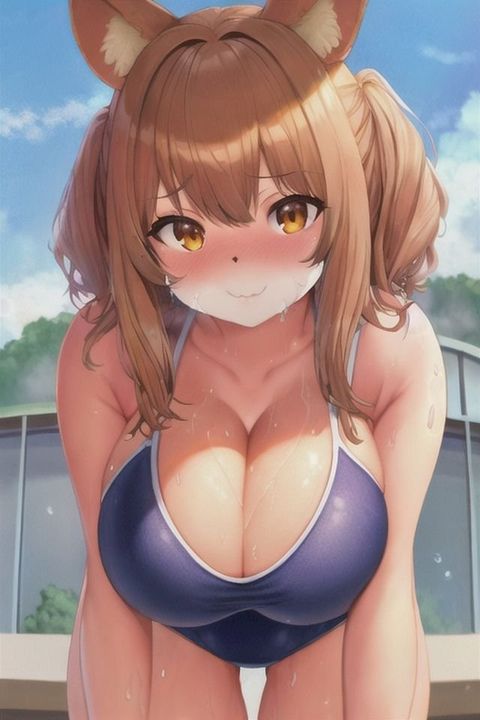 爆乳ケモノスクール水着イラスト集3(Kobo/電子書)