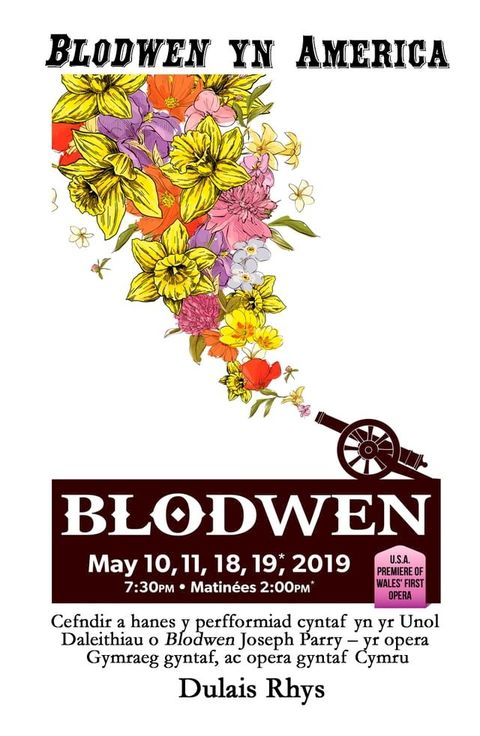 Blodwen yn America