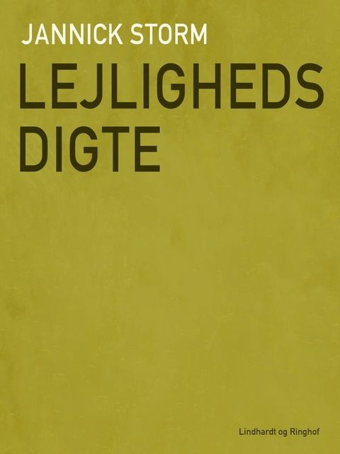 Lejlighedsdigte(Kobo/電子書)