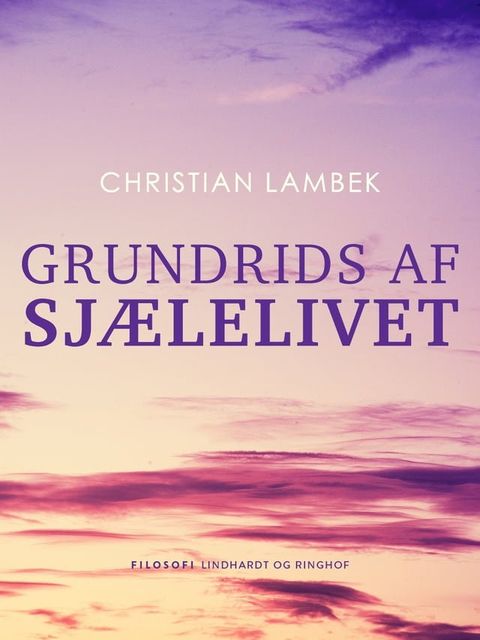 Grundrids af sjælelivet(Kobo/電子書)