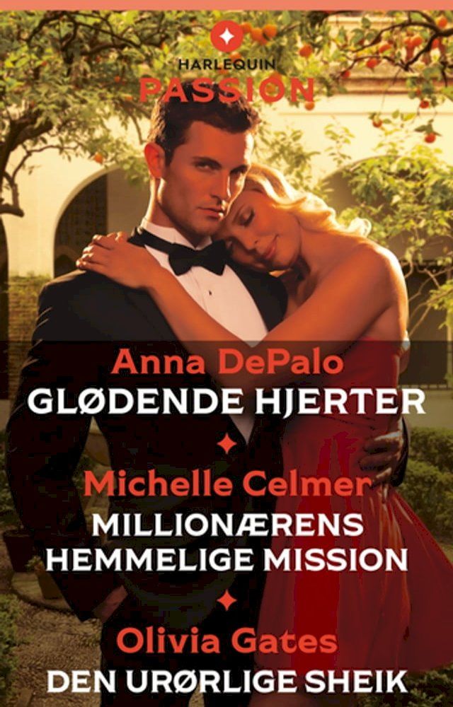  Gl&oslash;dende hjerter / Million&aelig;rens hemmelige mission / Den ur&oslash;rlige sheik(Kobo/電子書)