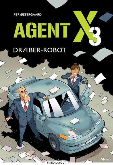 Agent X3, Dr&aelig;ber-robot, Bl&aring; L&aelig;seklub(Kobo/電子書)